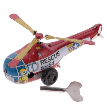 Juokinga Derliaus Sraigtasparnio Modelis Clockwork Vėjo Iki Alavo Žaislas Kolekcionavimo Klasikinis Žaislai Vaikams Kūrybingi Gimtadienio Dovana Apdaila