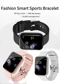 Mados Nerūdijančio Plieno I5 Smart Watch Moterys Vyrai Elektronika Sporto Riešo Žiūrėti, Skirta 