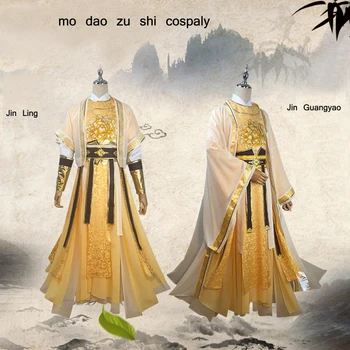 Mo dao shi zu cosplay kostiumų Jin Guangyao Jin Ling senovės stiliaus anime Hanfu