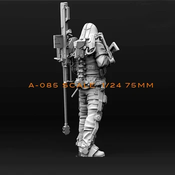 1/24(75mm) Dervos, Komplektai, Biocheminiai snaiperis Dervos kareivis modelis savarankiškai surinkti A85