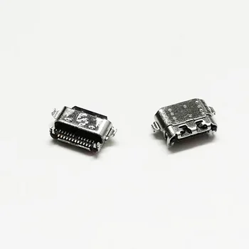 10-100vnt Micro mini USB Įkrovimo lizdas lizdas lizdas lizdas Lenovo Z5 L78011 Įkroviklis Dokas