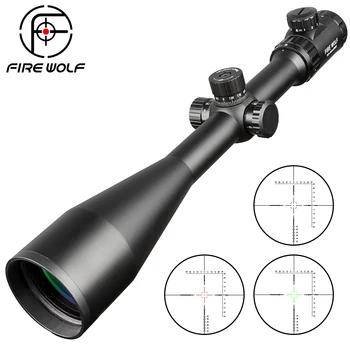 10-40X56E Medžioklės Monokliai Pusėje Varantys Paralaksas Padarinių Optika Riflescope Raudonas Ir Žalias Taškas Žvilgsnio Karinio Taikymo sritis