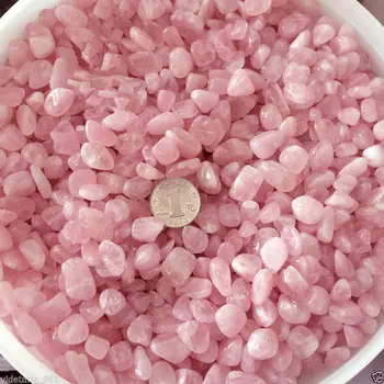 100g Natūralus Rožinis rožinė Kvarco Kristalų Mini Akmens Uolienų Žetonų Egzempliorių Gydymo