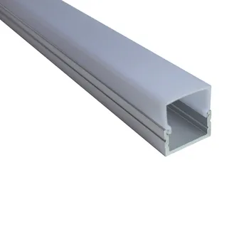 10VNT 1m ilgio LED aliuminio Profilio nemokamas pristatymas led profilis aliuminio kanalo Prekės Nr. LA-LP17C už 16mm pločio PCB ar led juostos