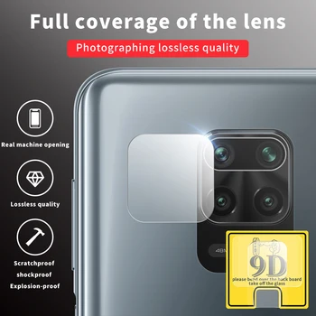 10vnt Fotoaparato Objektyvą Screen Protector, Grūdintas Stiklas Filmas Xiaomi Mi 10 Lite 10Pro Redmi 9 Pastaba 9S 8 Pro 