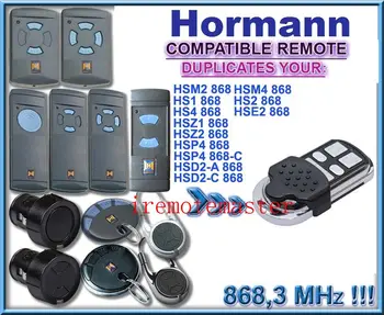 10vnt Hormann nuotolinio valdymo Suderinama su HSM2, HSM4 868MHz nuotolinio popierinės kopijavimo aparatų matricos Labai geras