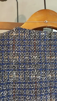 2019 m. rudens ir žiemos nauja, moterų švarkas su Kutais dekoratyvinis susiuvimo ilgomis rankovėmis kostiumas striukė moteriška Aukštos kokybės biuro striukė