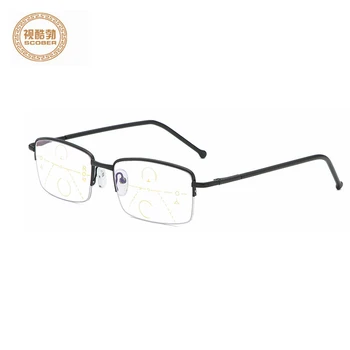 2019 Ultralight lydinio Progressive multifocal skaitymo akiniai vyrų smart zoom skaitymo akiniai moterims toli netoli akyse anti-mėlyna Pėsčiomis ir Važiavimo presbyopic akiniai