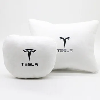 2020 m. Naujų Automobilių Sėdynės Pagalvėlės Kvėpuojantis Kaklo Pagalvė Galvos atramos Kaklo Kelionės Pagalvę Suderinama Tesla Model S Modelis X 3 Pavyzdys