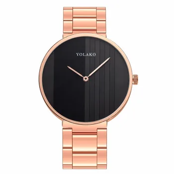 2020 Naujas Mados Paprastas laikrodis Moterims Plieno Apyrankė Moterų Laikrodžiai YOLAKO Prekės Prabangus Elegantiškas Ponios Laikrodis Dovana Laikrodis reloj