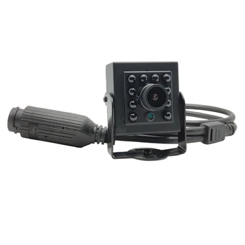 2MP, 3MP IP Kameros 48V POE Naktinio Matymo Mini IP vaizdo Kamera ONVIF P2P Tinklo Saugumo Mini Kamera mažas Priežiūros vaizdo Kamera