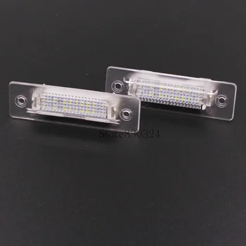 2x LED Licenciją Plokštelės Šviesos OEM Replacement Rinkinį, skirtą 