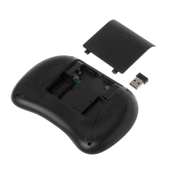 3 Spalvos Apšvietimu 2,4 GHz Belaidžio ryšio i8 Klaviatūra, Touchpad Skristi Oro Pelės PC TV PS3