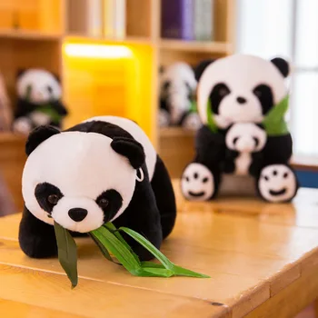 32cm Kawaii Pliušinis Kimštiniai Žaislai, Plushie Gyvūnų Panda Lėlė, Minkšta Pagalvė Namų Puošybai Vaikams, Žaislai Naujųjų Metų Gimtadienio Dovana Mergaitėms