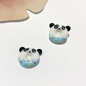 40Pcs/set Sumaišyti Tortas Triušis Mėnulis Panda Katė Spurga Nustatyti Plokščių Aksesuaras Namų Dekoro Animacinių filmų Desertai Hairclip Papuošalai Priėmimo