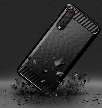 Atveju Xiaomi Mi 9 (9 Pro 5G) spalva Juoda (Black), anglies serija, caseport