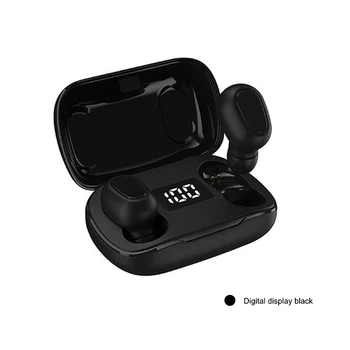 Belaidės Ausinės 5.0 Mini Ausinių LED Maitinimo Ekranas Triukšmo Atšaukiu Stereo Bass Galvos Telefonai Samrt Telefono