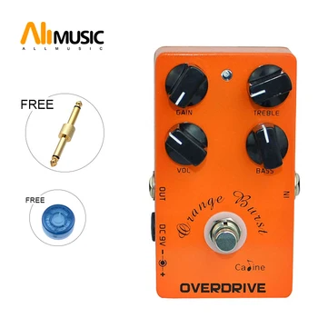 Caline CP-18 Orange Overdrive Pre AMP Elektrinės Gitaros efektu Pedalas su Nemokama Jungtis