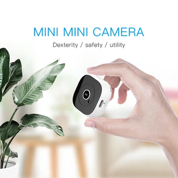 CCTV Saugumo Nuotolinio Stebėjimo Kamera Nauja HD 1080P H9 Mini WIFI Kamera, Wireless Smartfon Taikymo Infraraudonųjų spindulių Mini Kamera