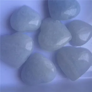 Gražus Gamtos Kristalų Kianitas Širdies Rankų Mėlyna Celestite Mineralinių Pavyzdys Gydymo surinkimo