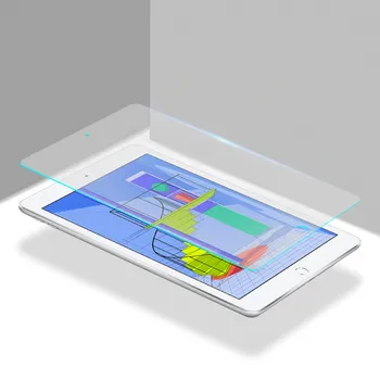Grūdintas Stiklas membrana iPad 9.7 colių 2018 Plieno filmas Tablet Ekrano Apsaugos Grūdinto for iPad 9.7