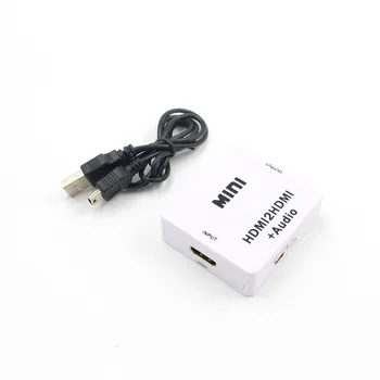HDMI dekoderis kreko išleidimo HDCP protokolą skaitmeninio-analoginio signalo konverteris audio splitter