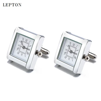 Karšto Parduoti Nekilnojamojo Baterijos Digital Žiūrėti rankogalių segtukai Vyrų Lepton Laikrodis rankogalių segtukai Žiūrėti Rankogalių segtukai už Mens Papuošalai Relojes gemelos