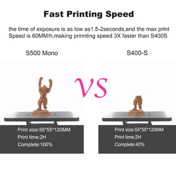 KELANT S500 3D spausdintuvas SLA Mono 8.9 