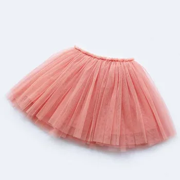 Mergaičių sijonai princesė puikus tutu sijonai 1-12Years vaikų pavasario vasaros drabužių 11 spalvų trumpas mergaites nėrinių sijonus šokių drabužiai