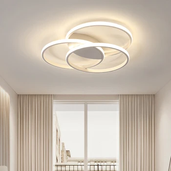 Modernūs Šviestuvai, LED Lempos Gyvenimo Kambario, Miegamasis, Studijų Kambaryje Baltos spalvos paviršių sumontuoti šviesos Lempos Deco AC85-265V