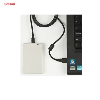 Ne Vairuotojas USB rfid uhf skaitytojas ir rašytojas 860Mhz~960Mhz su led šviesos Saugumo Apsaugos, įeigos Kontrolės kortelių sistemos