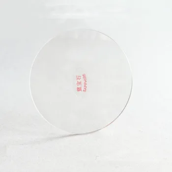 Nemokamas Pristatymas 2vnt 1,0 mm Storio 16-19.5 mm Butas Safyras Žiūrėti Stiklo Kristalų