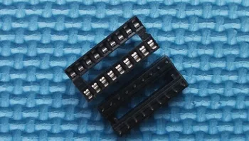 Nemokamas Pristatymas 50pcs 18 pin CINKAVIMAS IC Rozetės Adapteris Lydmetalis Tipo Lizdas, 18p