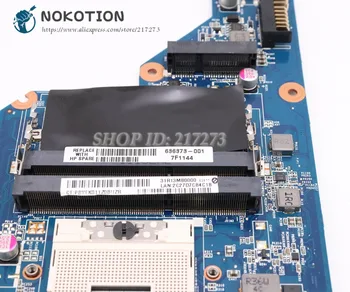 NOKOTION 636373-001 HP G4-1000 G6 G7 Nešiojamas Plokštė DA0R13MB6E0 HM65 DDR3 UMA Pagrindinės plokštės