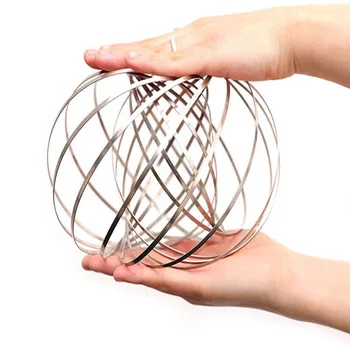Nuostabi Srauto Žiedas Žaislai Nerūdijančio Plieno Vertus Žiedas Suktuko Anti-stresas Pavasario Srautas Žiedas Žaislą Magic Žaislas Dovana Vaikams Suaugusiųjų