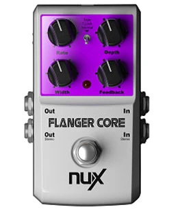 NUX Flanger Core Stomp Dėžės Core Serijos Gitaros Efektu Pedalas Normalus ir Juostos Flanging Muzikos Instrumentai