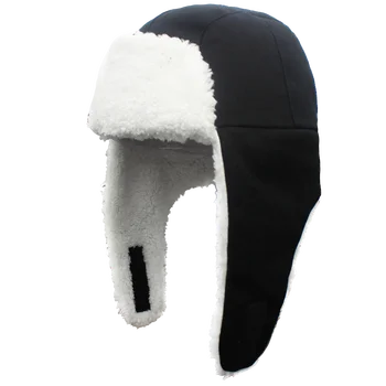 Outfly Žiemos Kailių Bombonešis Skrybėlės Šalto Kovos su sniego Apsauga, Ausų Trapper Hat Pora Šiltas Žiemos Skrybėlę Vaikams
