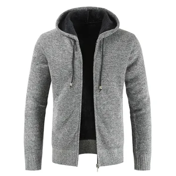 Rudenį ir žiemą, megztiniai, vyriški ploni megztiniai, vidutinės trukmės ir ilguoju atsitiktinis striukės, korėjiečių mados megztiniai, lieknėjimą, paltai