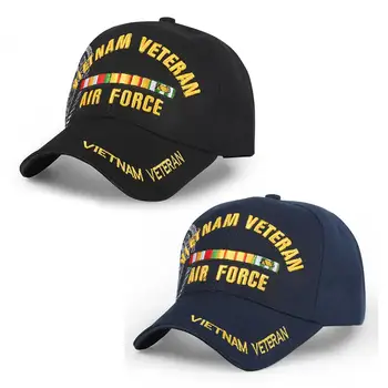 Siuvinėti Raštais Bžūp VIETNAMO VETERANAS, Beisbolo kepuraitės Vyrų Oro Pajėgų Taktinis Beisbolo Kepurę Lauko Armijos Kepurės Atsitiktinis Tėtis Skrybėlę