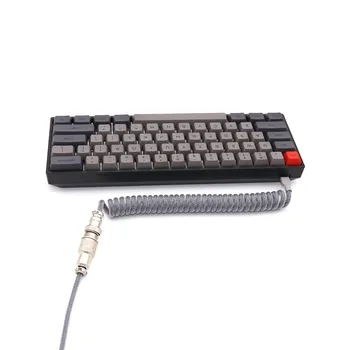 SK61 NKRO Gateron optinis jungiklis 60% Laidinio Žaidimų mechaninė klaviatūra karšto swapping lizdas, rgb led valdymo programinės įrangos tipas-c pcb