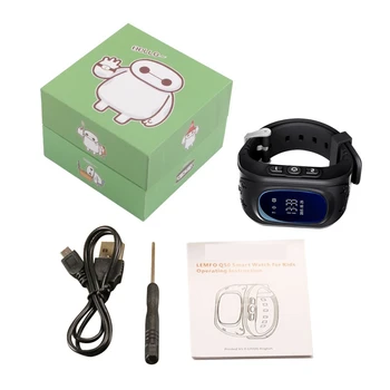 Smart Žiūrėti Vaikams GPS Vieta Nuotolinio Valdymo Passometer Laikrodis Nešiojami Prietaisas Vaikui Duoti