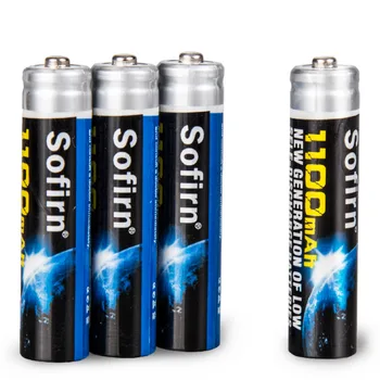 Sofirn 8PCS/Daug AAA 1100mAh NiMh Baterijas Super Kokybės 1.2 V Įkraunamas AAA Baterijos LED Lempos Perkrovos Apsauga