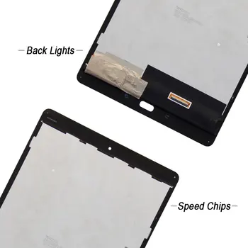 Už Asus ZenPad 3S 10 Z500KL Z10 ZT500KL P001 Ekranas LCD Combo Jutiklinis Ekranas Stiklas, Jutiklis atsarginės Dalys