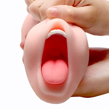 VATINE Sekso žaisliukai Vyrams Vyrų Silikono Dvigubai Tunelių Makšties Masturbacija Dirbtinės Makšties, Burnos Vyrų Masturbacija