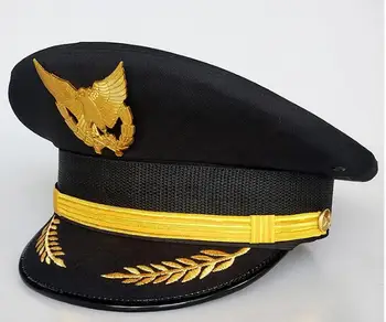 Vyras Moteris Kapitonas Valtimis Karinės Skrybėlę Sailor Skrybėlę Uniformos Kostiumas Šalis Cosplay Etape Atlikti Butas Karinio Jūrų Laivyno Kietas Bžūp Juoda Balta