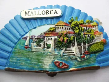Šaldytuvas magnetas ispanijos Turizmo suvenyrų Europos Maljorka Šaldytuvas magnetiniai Lipdukai namų puošybai Kelionės Dovanos