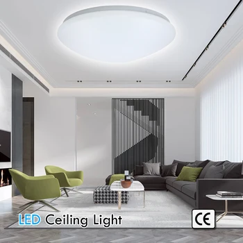 Šiuolaikinių LED Lubų Šviesos 48W Pritemdomi Namų Lighing Plono Paviršiaus Montavimas Lubų Lempa Balta/Šiltai Balta/Neutralus
